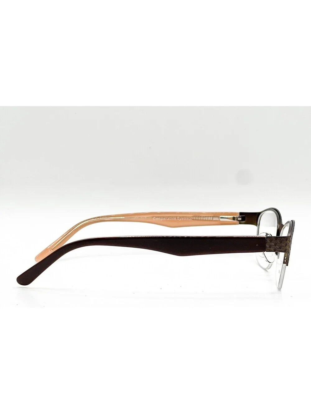 Cooperative Eyewear Gh10 C1 Bronze Authentic Eyeglasses 51-17-135